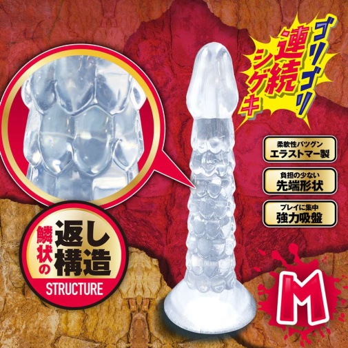 A-One - Gorinuki Dildo M - Clear photo