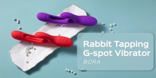 Honey Play Box - Bora G点触手挑逗 兔仔震动器 - 红色 照片
