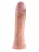 King Cock - 仿真假陽具 10″ - 肉色 照片-3
