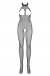 Obsessive - Bodystocking N101 - Black - S/M/L photo-4