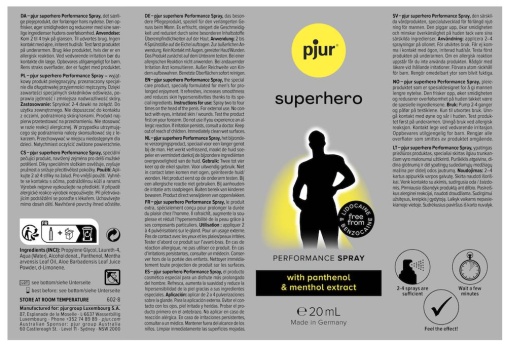 Pjur - Superhero Prolong Spray - 20ml photo