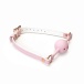 Liebe Seele - Fairy Goat Leather Ball Gag - Pink photo