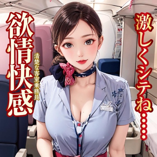 NPG - Beautiful CA Flight Attendant Masturbator photo