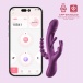 Honey Play Box - Trilux 後庭及陰道四重同步刺激 遠端操控兔子震動棒 - 藍色 照片-2