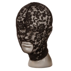 CEN - Scandal Lace Hood - Black photo