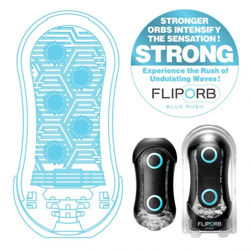Tenga - Flip ORB Strong - Blue Rush photo