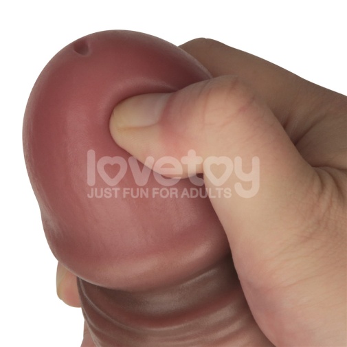 Lovetoy - 9'' Ingen Enhanced Strap-On Set XS-M - Flesh photo