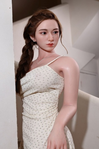 Yuan Asian Realistic Sex Doll, Curvy Body, Ultra Soft Silicone 156 cm (5’1 ft) photo