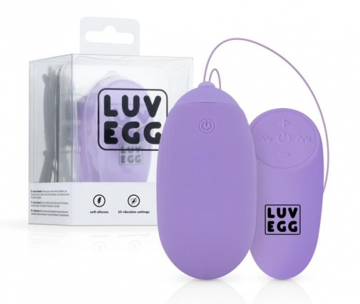 Luv Egg - 无线遥控震蛋 XL - 紫色 照片