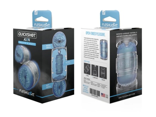 Fleshlight - Quickshot Alien - Blue photo
