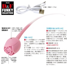 NPG - Funky Rose Vibrator - Pink photo