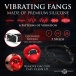 Master Series - Vampire Vibro Mouth Gag - Red photo-4