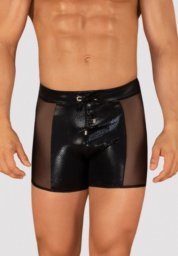 Obsessive - Punta Negra Swim Shorts - Black - S/M photo