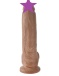 King Cock - 9″ Cock With Balls - Caramel photo-2