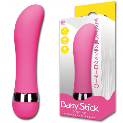A-One -  Baby G-Stick G 點震動棒 - 粉紅色 照片