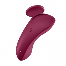 Satisfyer - Sexy Secret 磁吸式內褲震動器 - 紅色 照片