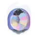 Ouch - Heavy-Duty Fluffy Hand Cuffs - Pastel Rainbow photo-2