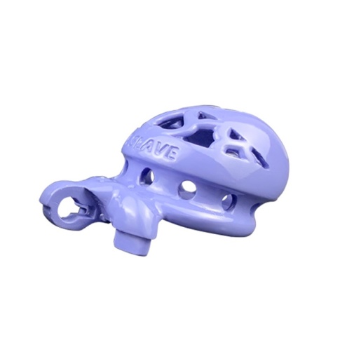 FAAK - Resin Chastity Cage 107 - Blue photo