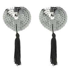 Coquette - Nipple Covers - Silver photo