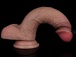 Lovetoy - 7.5" 雙層構造仿真陽具 - 啡色 照片-9