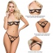 Ohyeah - Fashion Underwire Set - Black - XL photo-4