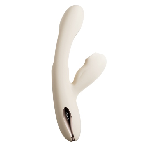 SVAKOM - Uneco Teasing APP G-spot Rabbit Vibrator - White photo