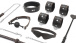 Liebe Seele - Leather Handcuffs - Brown photo-7
