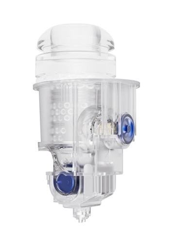 Hidden Desire - Aqua Bubble Masturbator - Blue photo