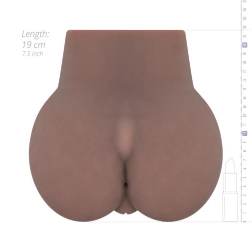 FwB - Jasmine Turner 屁股自慰器 - 啡色 照片