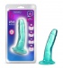 B Yours Plus - Hard & Happy 仿真假陽具 14cm - 透明綠 照片-6