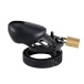 MT - Silicone Short Chastity Cage - Black photo