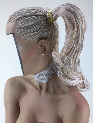 Nude Erotic Female Torso Comedy and Tragedy photo