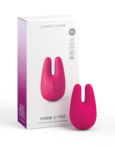 JimmyJane - Form 2 PRO 双电机阴蒂按摩器 - 粉红色 照片