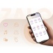 Zalo - Apis APP 智能遙控 情侶共震陰莖環 - 黑曜石色 照片-2