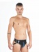 Mister B - Rubber Jock Strap - Black/Blue - L photo-3