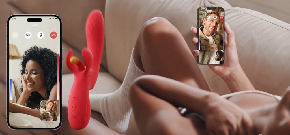 Experience bliss like never before! The Kinky Finger’s innov... Honey Play Box - Fortexa App Flapping Dual Vibrator - Red photo-5
