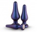 Hueman - Comets Butt Plug Set - Purple photo-2