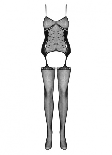 Obsessive - Bodystocking G314 - Black - S/M/L photo