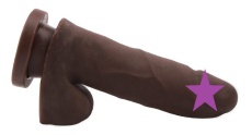 Chisa - Glad Eye Dual Density Dildo - Brown photo
