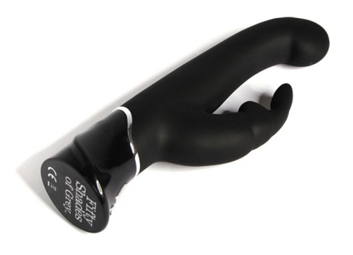 Fifty Shades of Grey - Greedy Girl G-Spot Rabbit Vibrator - Black photo