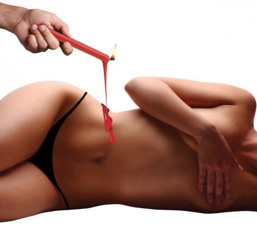 Master Series - Dark Drippers Candles - Red photo