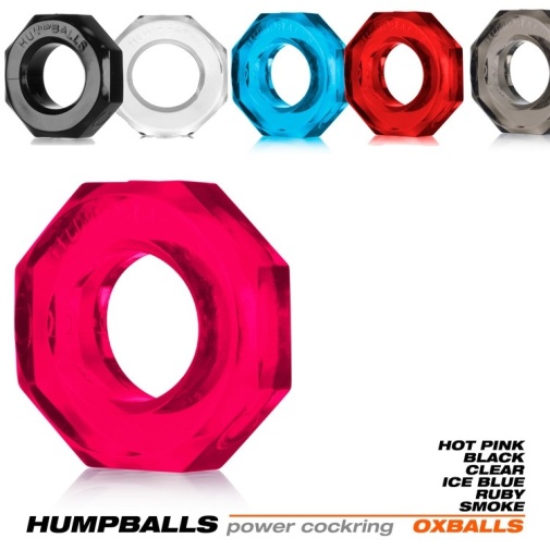 Oxballs - 螺絲帽陰莖環 - 黑色 照片