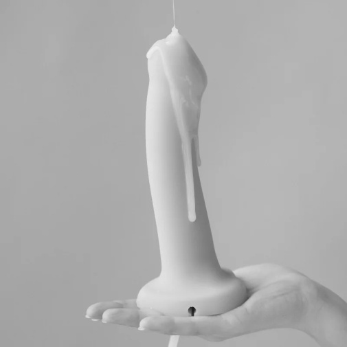Strap-On-Me - 噴水仿真陽具 細碼 - 雲呢拿色 照片
