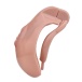 FAAK - Clitoris Chastity Cage w Belt & Plug - Skin photo-6