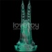 Lovetoy - Savage Charm Vibro Dildo - Blue photo-3