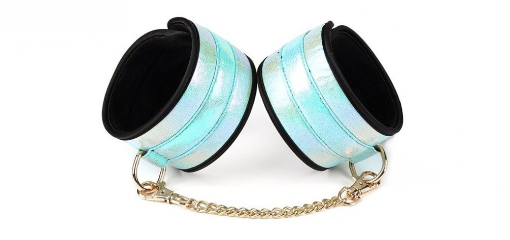 A vivid color that wakes you up, with a glossy texture selec... Liebe Seele - Vivid Sky Bondage Set 8 pcs - Blue photo-3