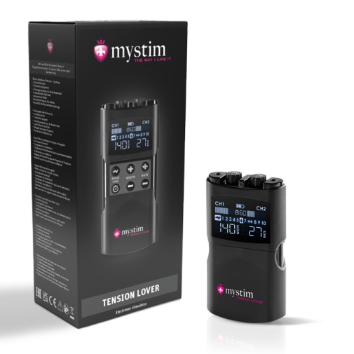 Mystim - Tension Lover 2 eStim 電擊貼機組 照片