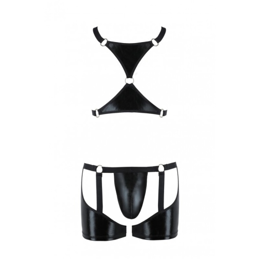 Passion - Aron 2pcs Set - Black - S/M photo