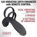 Trinity Vibes - Vibro Girth Enhancer - Black photo-2