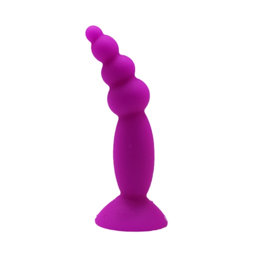 FAAK - Silicone Mini Anal Beads - Purple photo